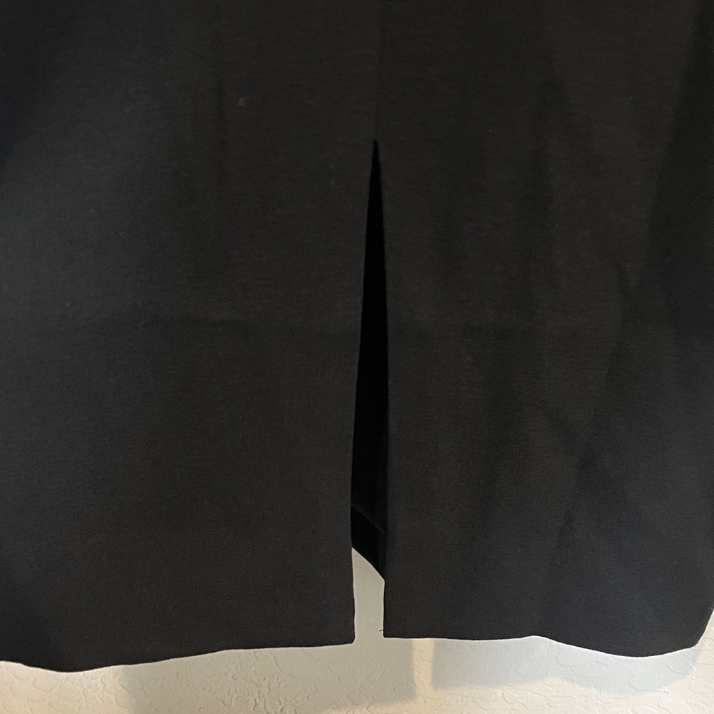 Dress the Population Black Lyla Crepe Midi Dress size Small - Picture 9 of 11